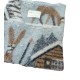 BORSA A MANO LANA COTTA NEVE FABBRICA TESSILE