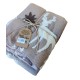 PLAID PILE 130X160CM EFFETTO LANA COTTA 3D RENNE RENS SGHOME