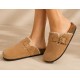 CIABATTE DONNA CAMOSCIO 38 - 39 - 40 RICAMO PEZZOLI