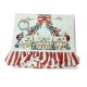 SET CUCINA COTONE VOLANT CHRISTAMS DAY LOVELY SHABBY GITIESSE