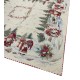 SET CENTRO RUNNER FODERA CUSCINO GOBELIN NATALE ISLANDA VINGI
