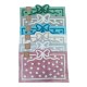 ASSORTITO 6 PEZZI TAPPETO BAGNO SPUGNA 50X80CM ANTISCIVOLO AMOUR LOVELY SHABBY GITIESSE