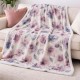 PLAID PILE 130X160CM CON BORSA STAMPATO ROSELIA SGHOME