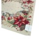 SET ARREDO GOBELIN LUREX NATALE FODERA CENTRO RUNNER STELLA TAA ARCONATE