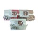 PLAID EFFETTO LANA 140X180CM CON FRANGE ROSALIE DIADEMA