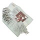 PLAID EFFETTO LANA 140X180CM CON FRANGE ROSALIE DIADEMA