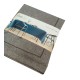 TOVAGLIA RUNNER MISTO COTONE CHAMBRAY URBAN LINEA ORO