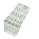 STROFINACCI COTONE 2 PEZZI 50X70CM JACQUARD CUORE PEZZOLI