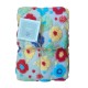 PLAID PILE 130X160CM EFFETTO LANA COTTA ALPINE FIORELLINI LOVELY HOME