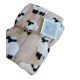 PLAID PILE 130X160CM EFFETTO LANA COTTA ALPINE PECORELLE LOVELY HOME