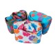 PLAID 130X160CM CON BORSA EFFETTO LANA COTTA FIORI WILLO SGHOME