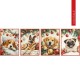 STROFINACCI 50X70CM 4 PEZZI COTONE DIGITALE CANDY NIKO SGHOME