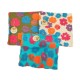 2 PEZZI FEDERA CUSCINO ARREDO 45X45CM EFFETTO LANA COTTA FIORI WILLO SGHOME