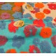 2 PEZZI FEDERA CUSCINO ARREDO 45X45CM EFFETTO LANA COTTA FIORI WILLO SGHOME