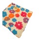 2 PEZZI FEDERA CUSCINO ARREDO 45X45CM EFFETTO LANA COTTA FIORI WILLO SGHOME