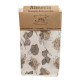 TOVAGLIA ANTIMACCHIA ALMERIA FOGLIE BEIGE HOME SWEET HOME