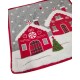 FEDERA CUSCINO ARREDO IN MAGLIA 40X40CM SAGOMATA CASINE PEZZOLI