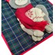 FEDERA CUSCINO ARREDO VELLUTO 40X40CM SAGOMATA GATTO PEZZOLI