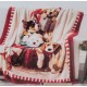 PLAID PILE 130X160CM DIGITALE DONI LINEA ORO