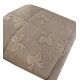 TRAPUNTA INVERNALE MATRIMONIALE MICROFIBRA SHERPA JACQUARD RIBBON SOPHIE