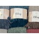 PLAID PILE TINTA UNITA 130X170CM EFFETTO MOHAIR FRANGE KILLING SOPHIE