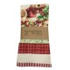 STROFINACCI SPUGNA 6 PEZZI ASSORTITI COUNTRY NATALE JOEL 4 LOVELY HOME