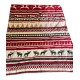 PLAID PILE 130X160CM AGNELLATO STAMPATO LAPPONIA RENNE VERDE ROSSO EASY HOME