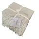 PLAID EFFETTO LANA 130X170CM CON FRANGE ORLEANS SOPHIE