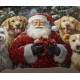PARURE COPRIPIUMINO MICROFIBRA WHISH 3D BABBO NATALE DESIDERI DI CASA