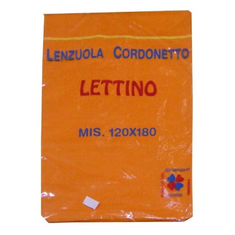 LENZUOLA SOPRA LETTINO TINTA UNITA ARANCIO