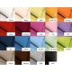 COMPLETO LENZUOLA COTONE TINTA UNITA QUADRIFOGLIO
