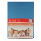 COPPIA FEDERE CUSCINO TINTA UNITA HOME FASHION TURCHESE