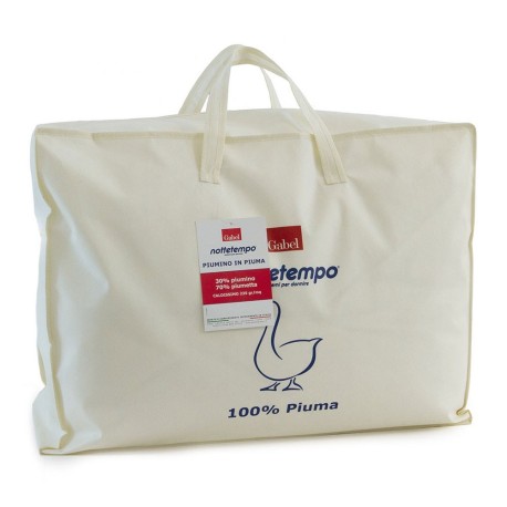 PIUMINO GABEL 100% PIUMA VERGINE D'OCA 30 PIUMINO 70 PIUMETTE