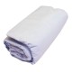 LENZUOLO SOTTO CON ANGOLI COTONE TINTA UNITA LOVELY HOME BIANCO