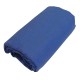 LENZUOLO SOTTO CON ANGOLI COTONE TINTA UNITA LOVELY HOME BLU