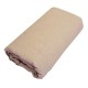 LENZUOLO SOTTO CON ANGOLI COTONE TINTA UNITA LOVELY HOME TORTORA