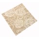 FEDERA CUSCINO ARREDO ROSE PASTELLO MIROS PEZZOLI BEIGE