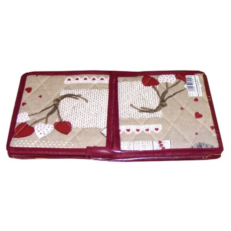SET 12 PEZZI PRESINE HOLLY CUORI MIROS PEZZOLI