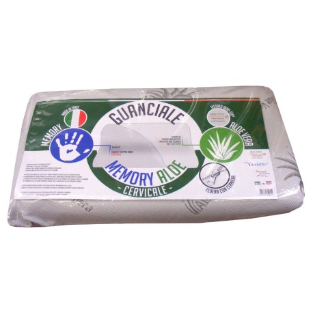 GUANCIALE MEMORY CERVICALE ALOE VERA SOFTYLEN