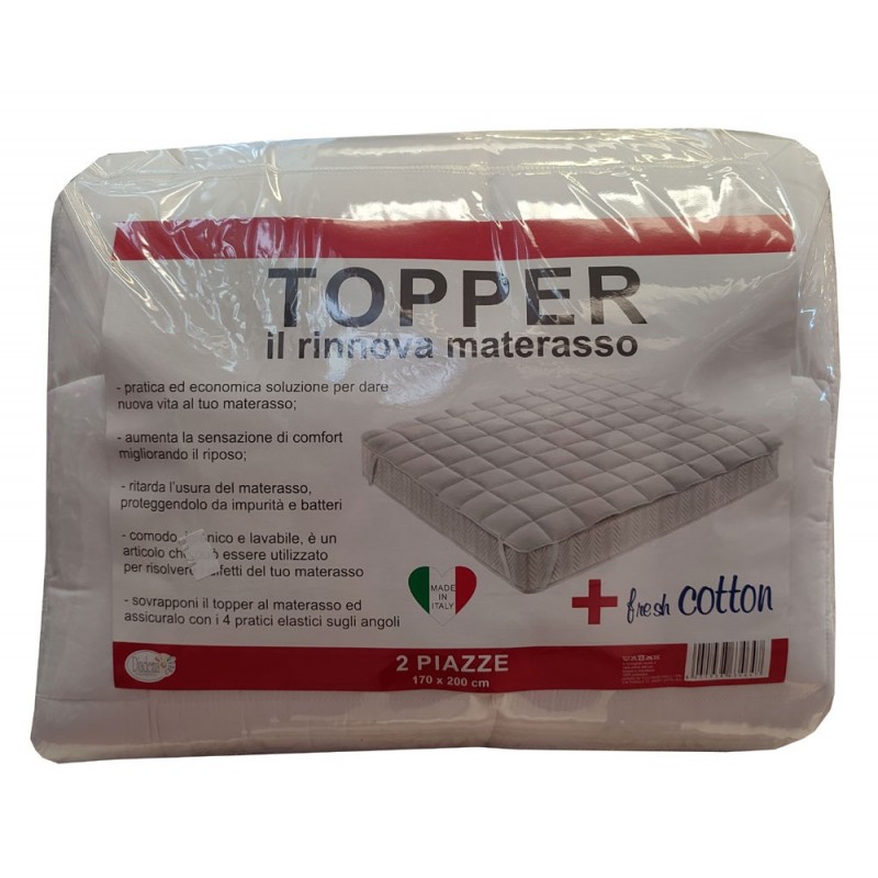 Materasso con topper 180x200 Raillimont Grado di durezza 2 (0-80