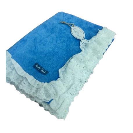 TELO MARE SPUGNA 100X180CM SANGALLO GITIESSE BLU