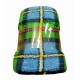PLAID PILE STAMPATO NEW PORT EASY HOME VERDE