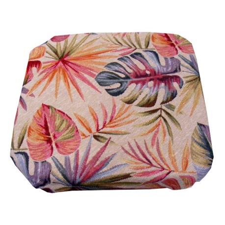 CONFEZIONE 2 PEZZI CUSCINI JACQUARD PER SEDIE  FASCE ELASTICHE FELCI EUROTEX ARANCIO