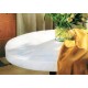 COPRITAVOLO SOTTOTOVAGLIA CON ELASTICO PANNO BIANCO GOBELIN EG