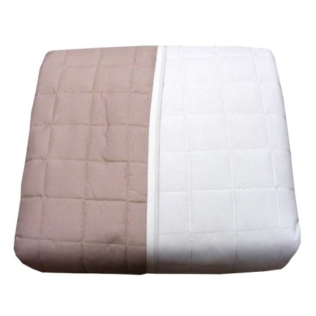 COPERTURA ARREDO DIVANO TRAPUNTATO BICOLOR MARINONI BEIGE