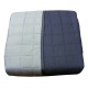 COPERTURA ARREDO DIVANO TRAPUNTATO BICOLOR MARINONI BLU