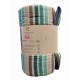 TRAPUNTINO STAMPATO MICROFIBRA VALE RIGHE AZZURRO LOVELY HOME