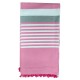 TELO MARE FOUTA 100X200CM PON PON HELLO SUMMER ARUBA HOME SWEET HOME