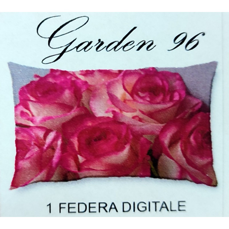 FEDERA CUSCINO COTONE DIGITALE GARDEN 114 IMBERTI - Msingrosso