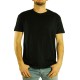 T-SHIRT UOMO COTONE PRERISTRETTO JHK CON01020 NERO